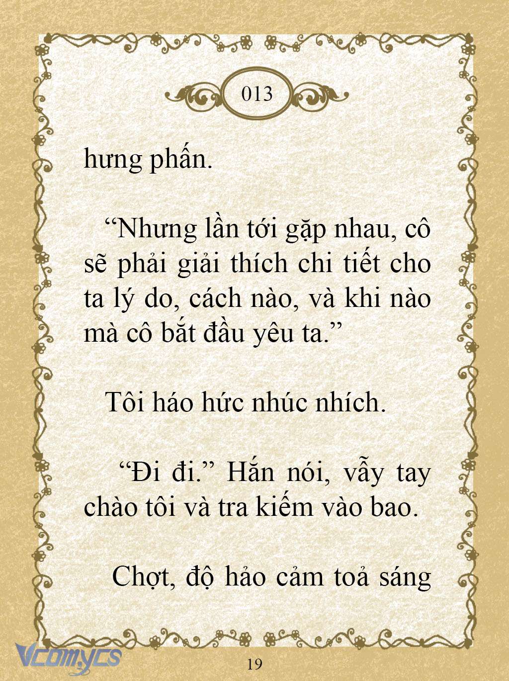 [Novel] Kẻ Phản Diện Được Định Phải Chết Chap 13 - Trang 2