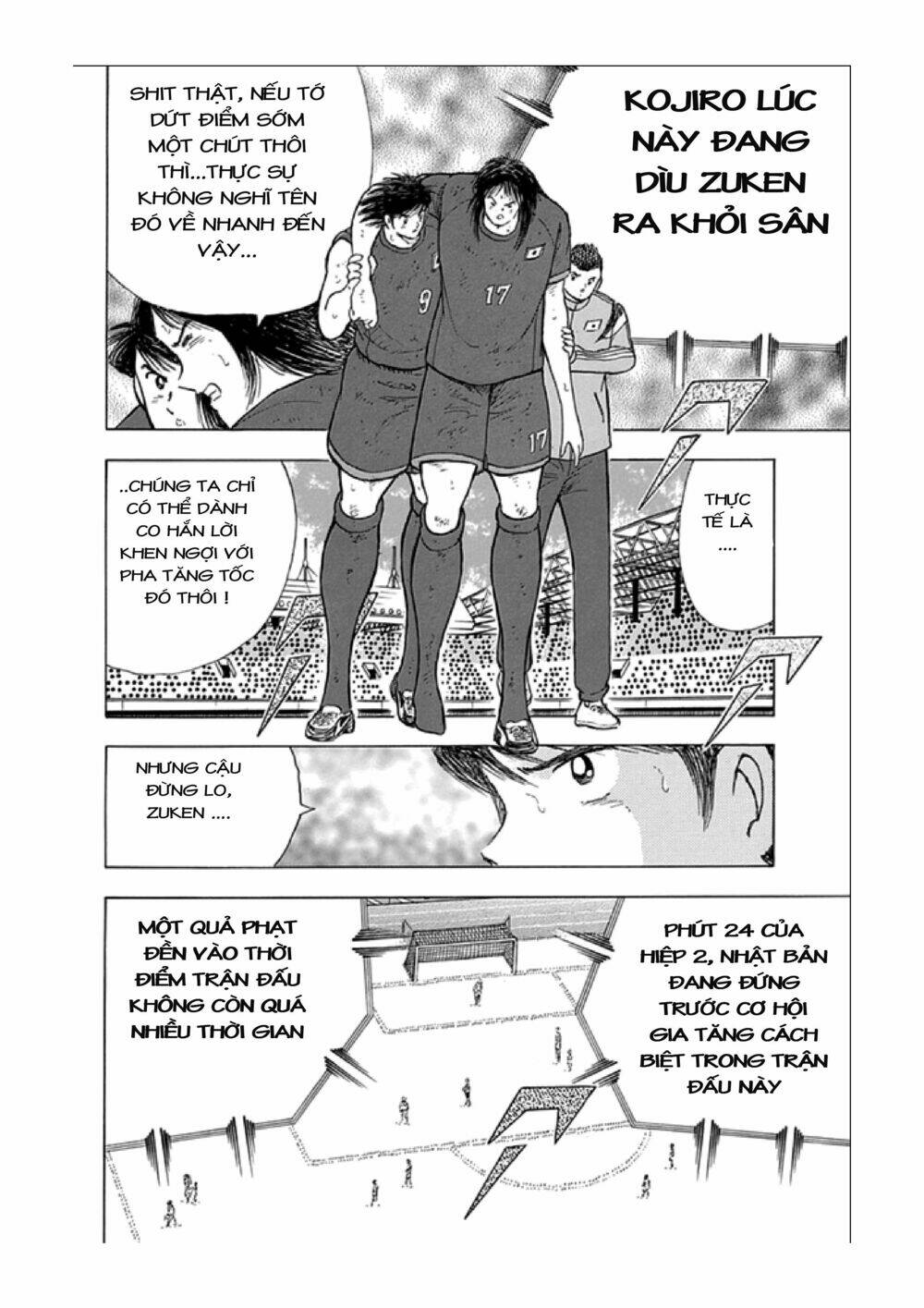 captain tsubasa : rising sun chapter 82 - Trang 2