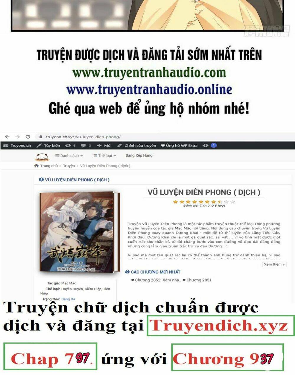 võ luyện đỉnh phong chapter 797 - Trang 2